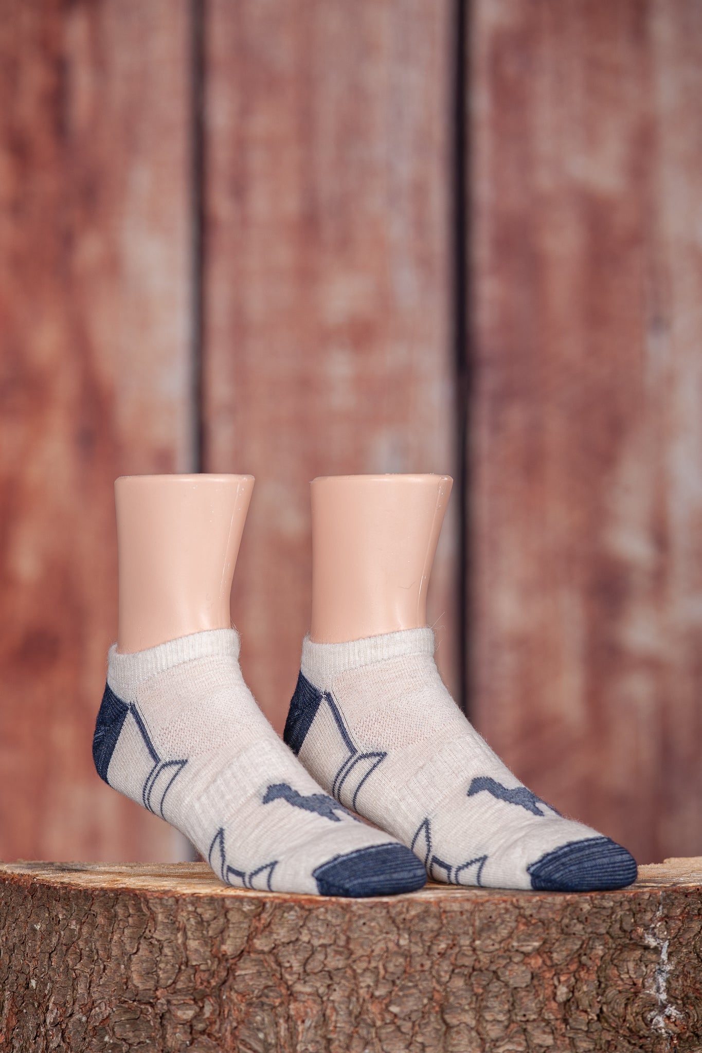 DNA Alpaca Shorty Sport Socks Blue