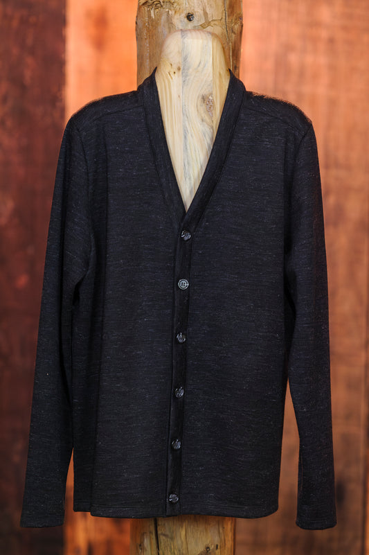 Cardigan en alpaga pour homme