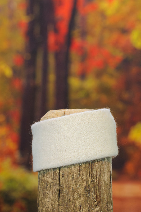 Bandeau en alpaga uni - Naturel