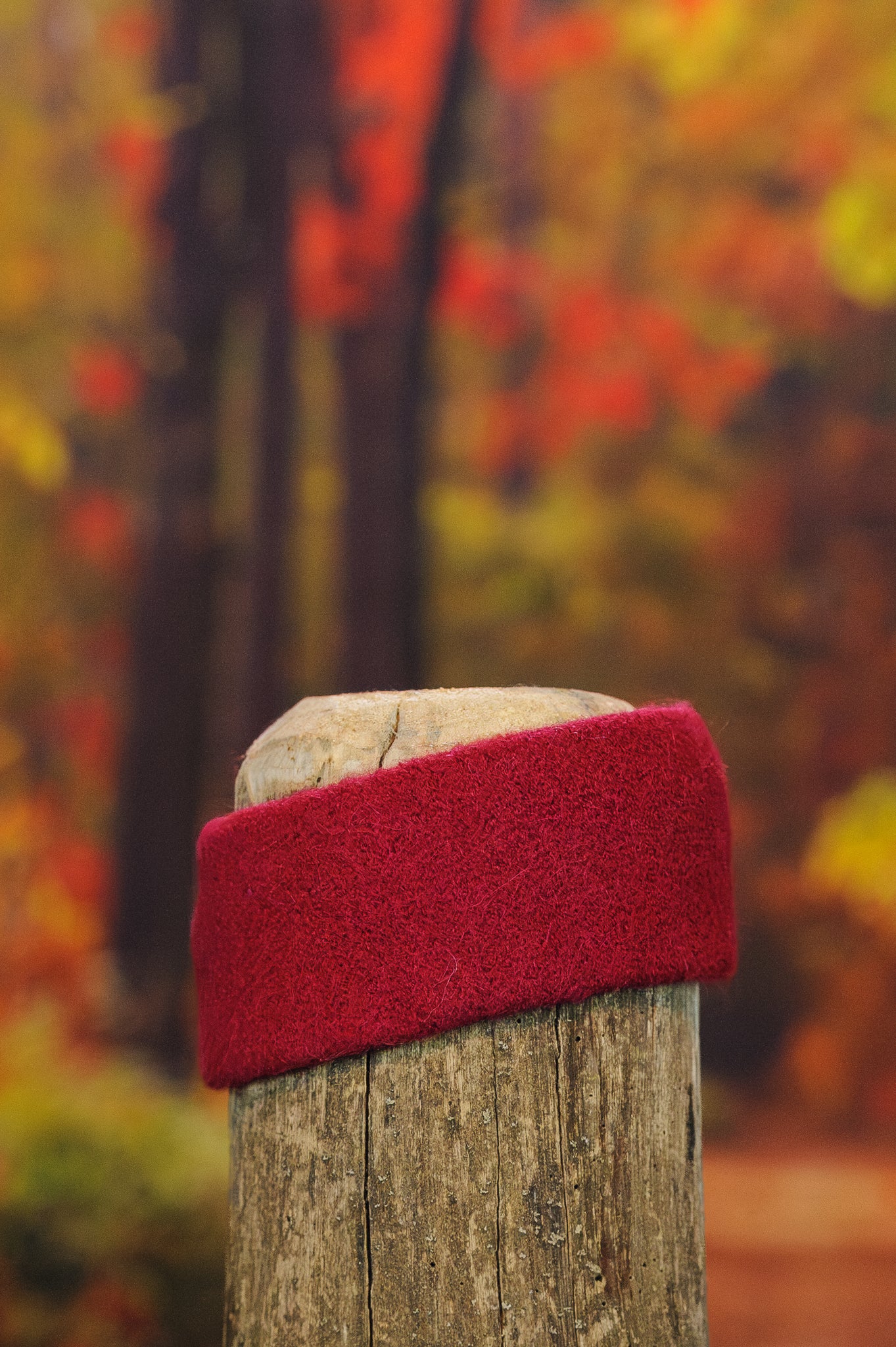 Bandeau en alpaga uni - Bourgogne