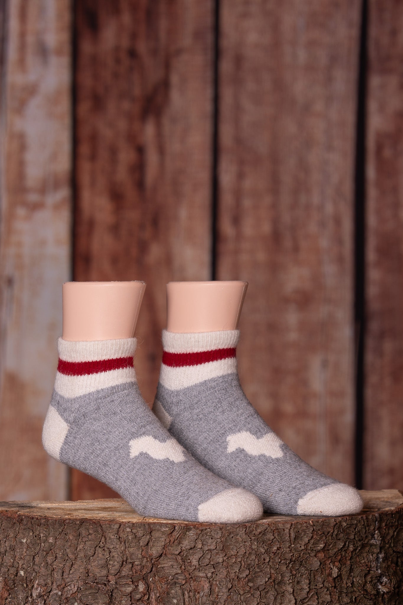 Alpaca Fiber Thermal Slipper Socks - Classic