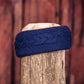 3 in 1 Neck Warmer Alpaca DNA - Navy and Natural 