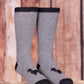Thermal Alpaca Socks DNA Gray