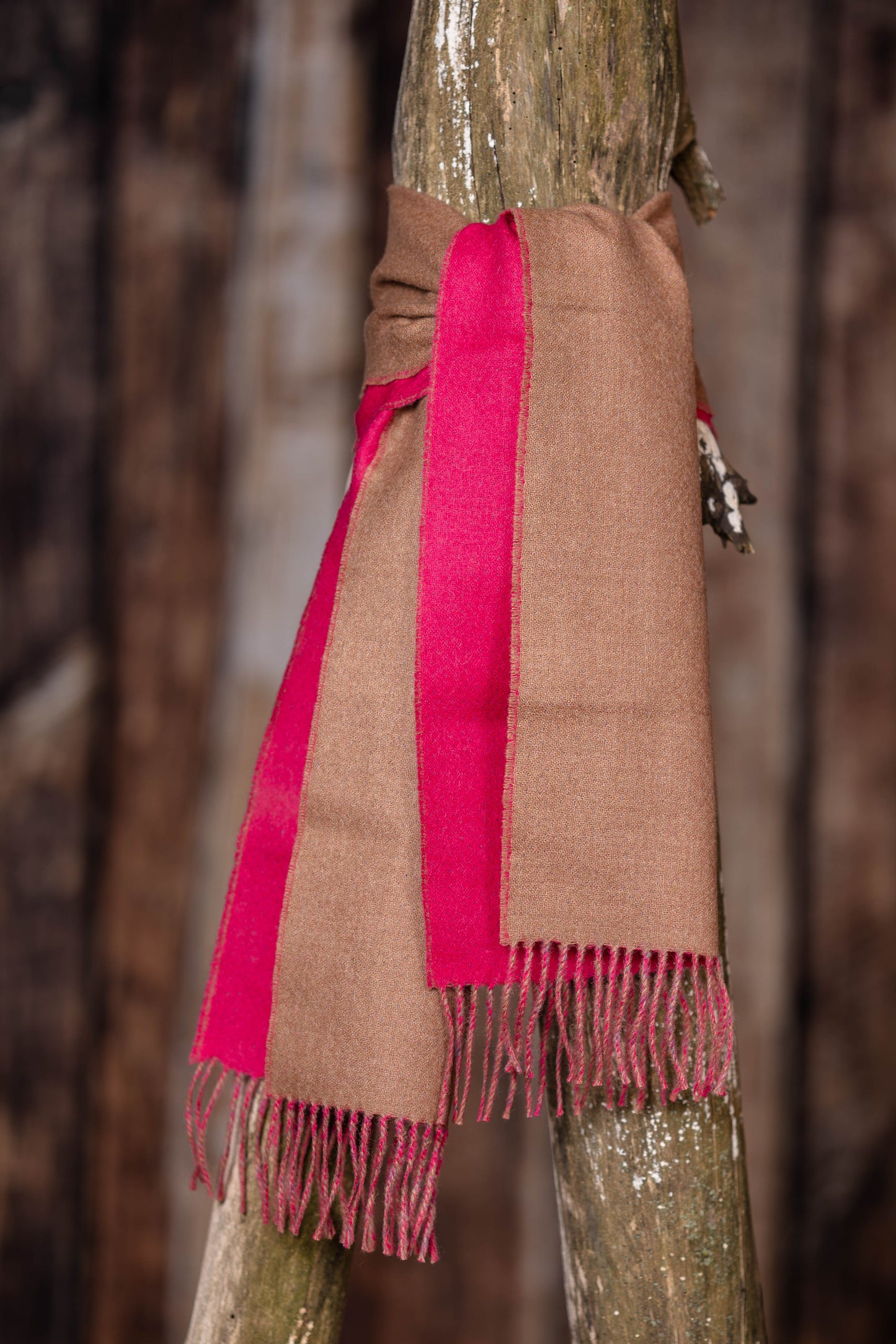 foulard en laine d'alpaga