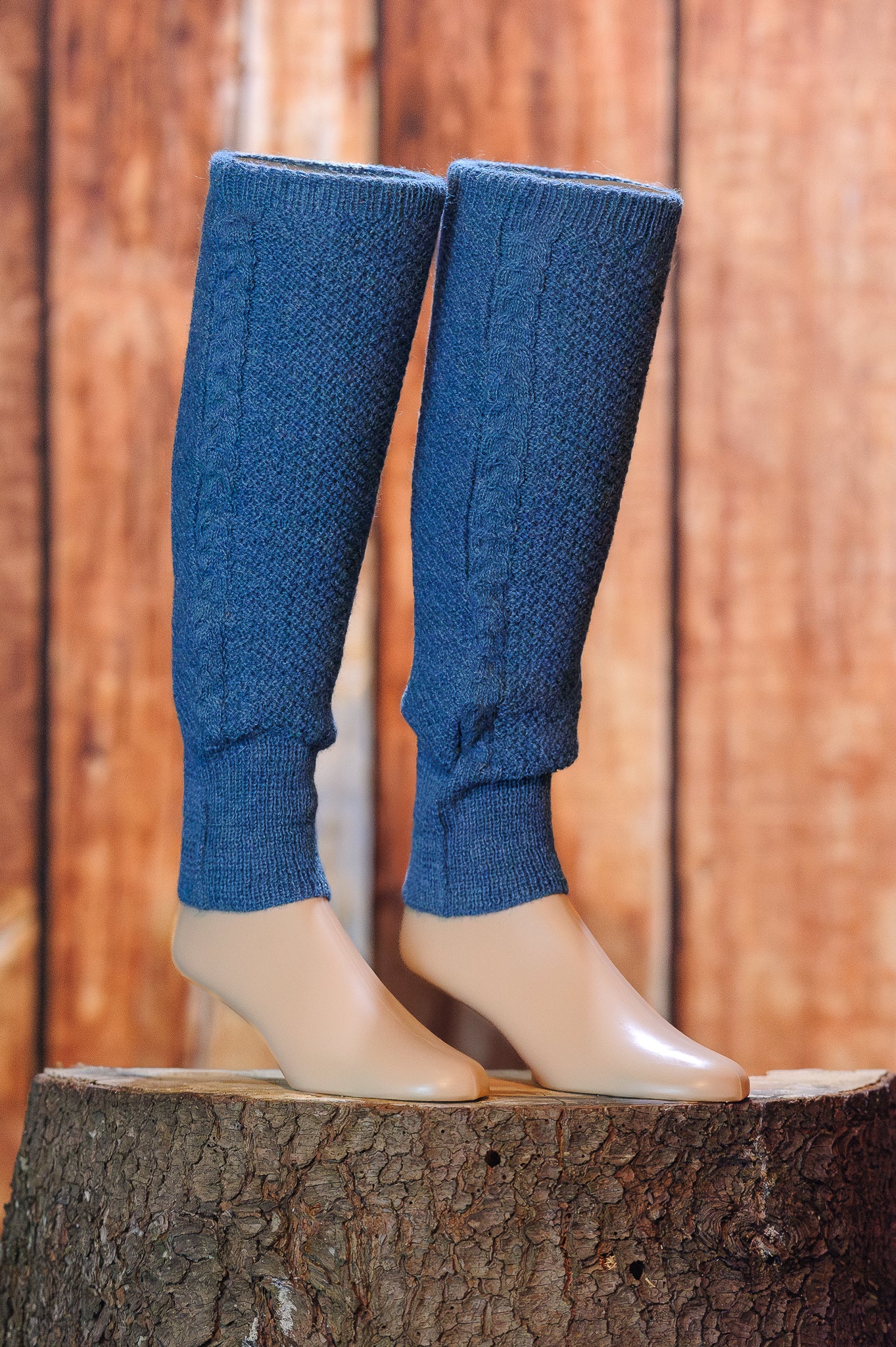 Jambières en alpaga DNA - Aqua