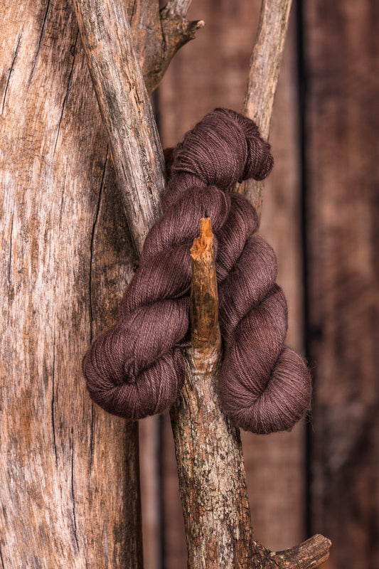 # 211 - Skein, 100% Baby Alpaca -  Brown