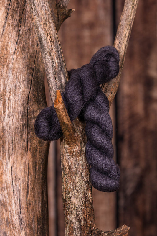 # 403 - Skein, 100% Baby Alpaca - Charcoal