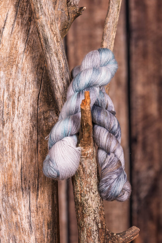 # AB11 - Skein, 100% Baby Alpaca - Stormy Sky