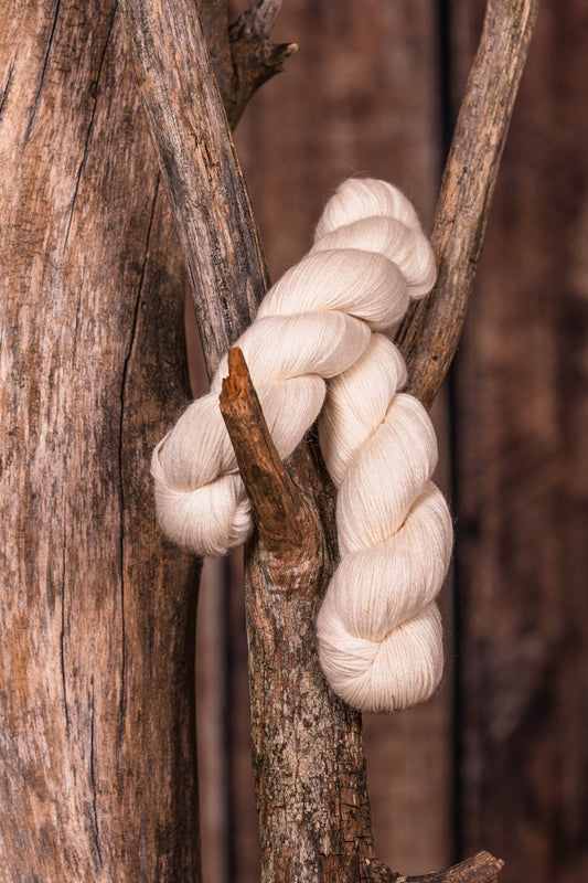 # 100 - Skein, 100% Baby Alpaca - Natural