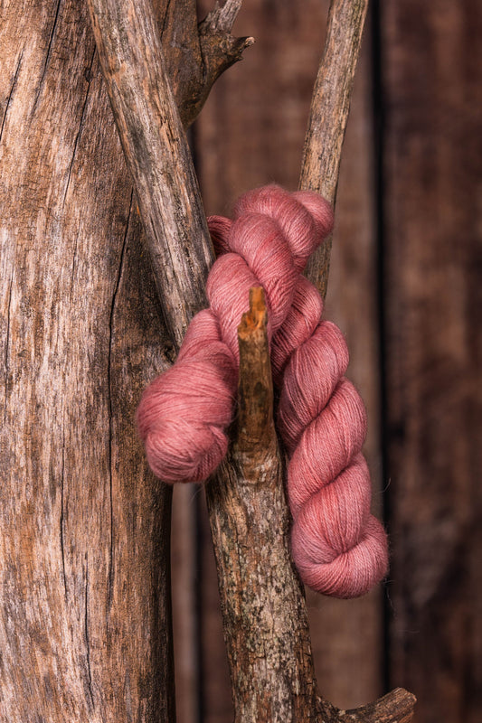 # RJ1843 - Skein, 100% Baby Alpaca -  Old Coral