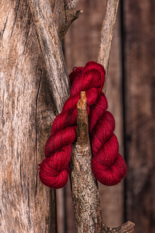 # RJ2015 - Skein, 100% Baby Alpaca -  Red