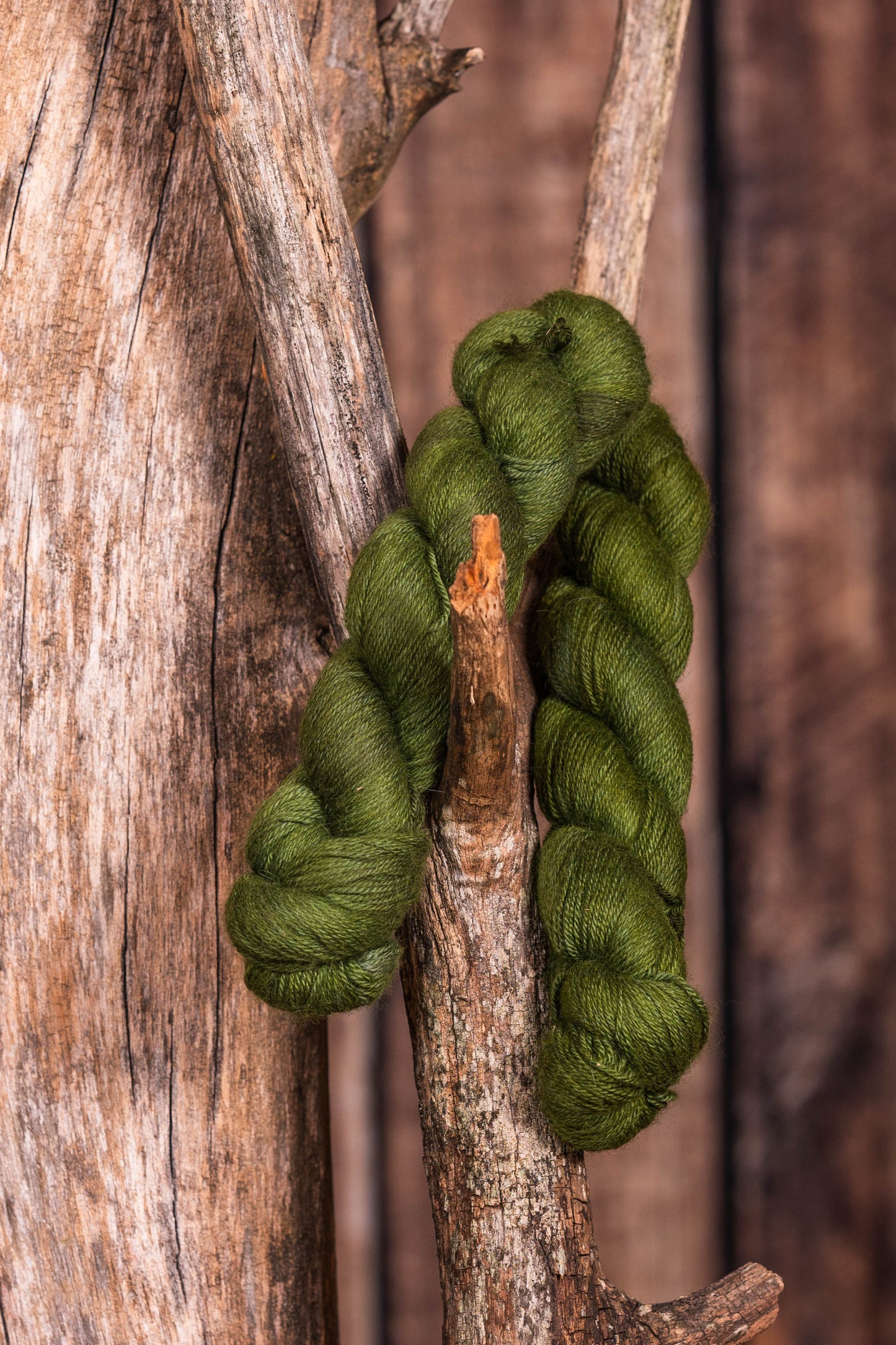 # VR1285 - Skein, 100% Baby Alpaca -  Moss Green